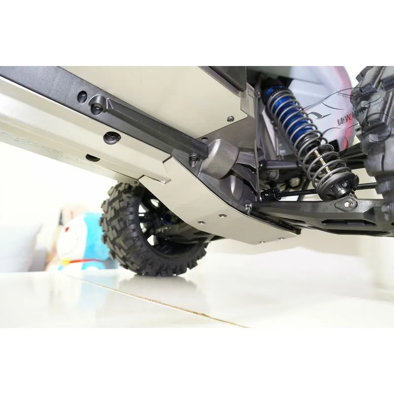Нержавеющая сталь Броня ходовой части шасси гвардии для 1/5 TRAXXAS X-MAXX | Игрушки и