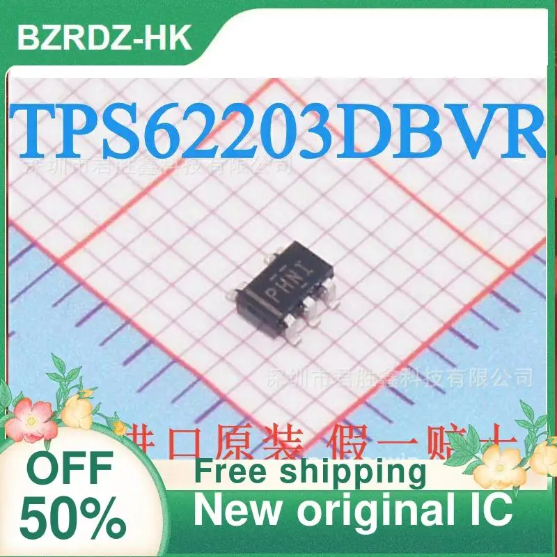 

1-20 шт. TPS62203 TPS62203DBVR PHN SOT23-5 новый оригинальный IC
