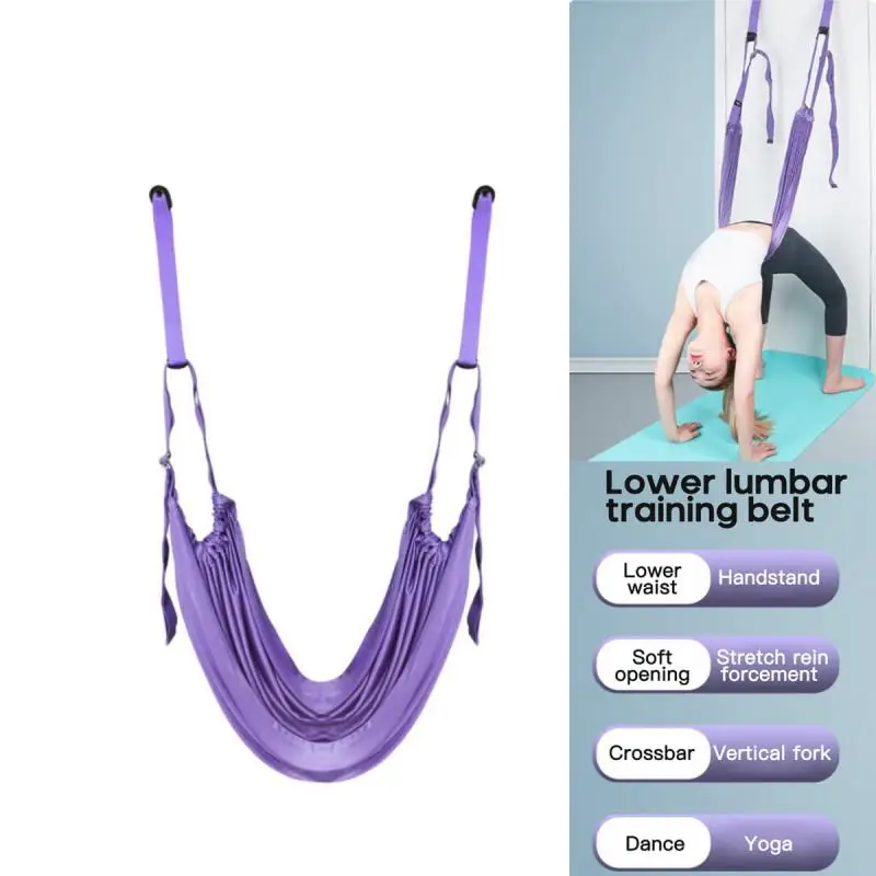 

Лидер продаж, подвесной гамак для йоги, Женская Качели, регулируемый подвесной гамак для аэройоги, эластичный тянущийся веревочное устройс...