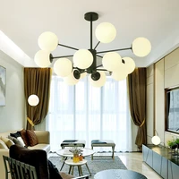 modern lustre chandelier e27 led adjustable hanging lights for living room dining room bedroom estaurant coffee bar