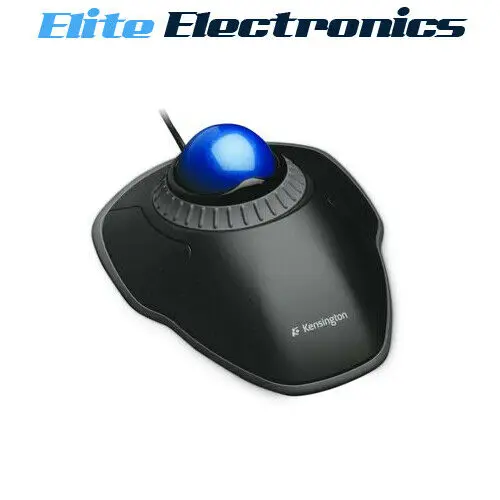 

Kensington Orbit Optical Mouse Trackball Scroll Ring Wrist Rest