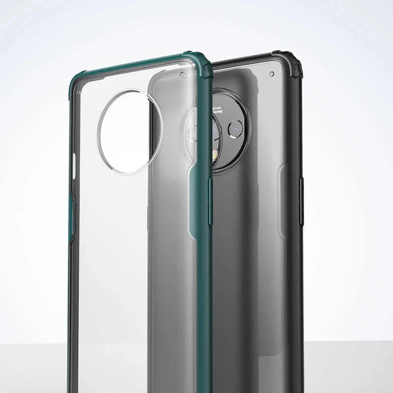 

Drop Protection Shockproof Phone Case for Oneplus 8 7 7T Pro Four corners Anti-fall Transparent TPU Silicone Back Cover Coque