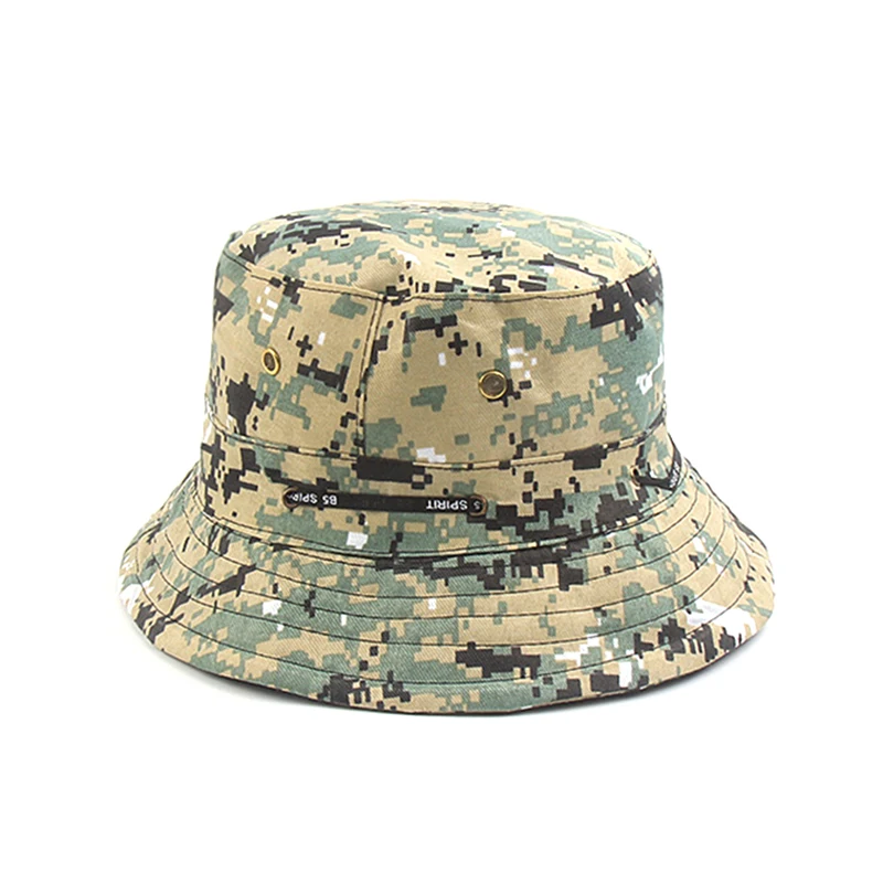 

Fashion Spring Summer Bucket Hat Men Women Casual Camouflage Fisherman Hat Sunshade Sunscreen Travel Casual Outdoor Hat Cap
