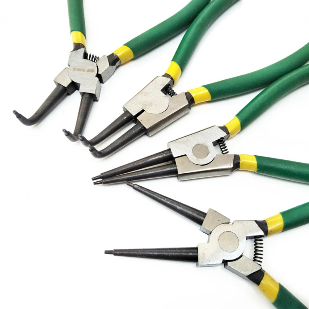 Зажимные плоскогубцы для зажима зажимного кольца с зажимным отверстием |