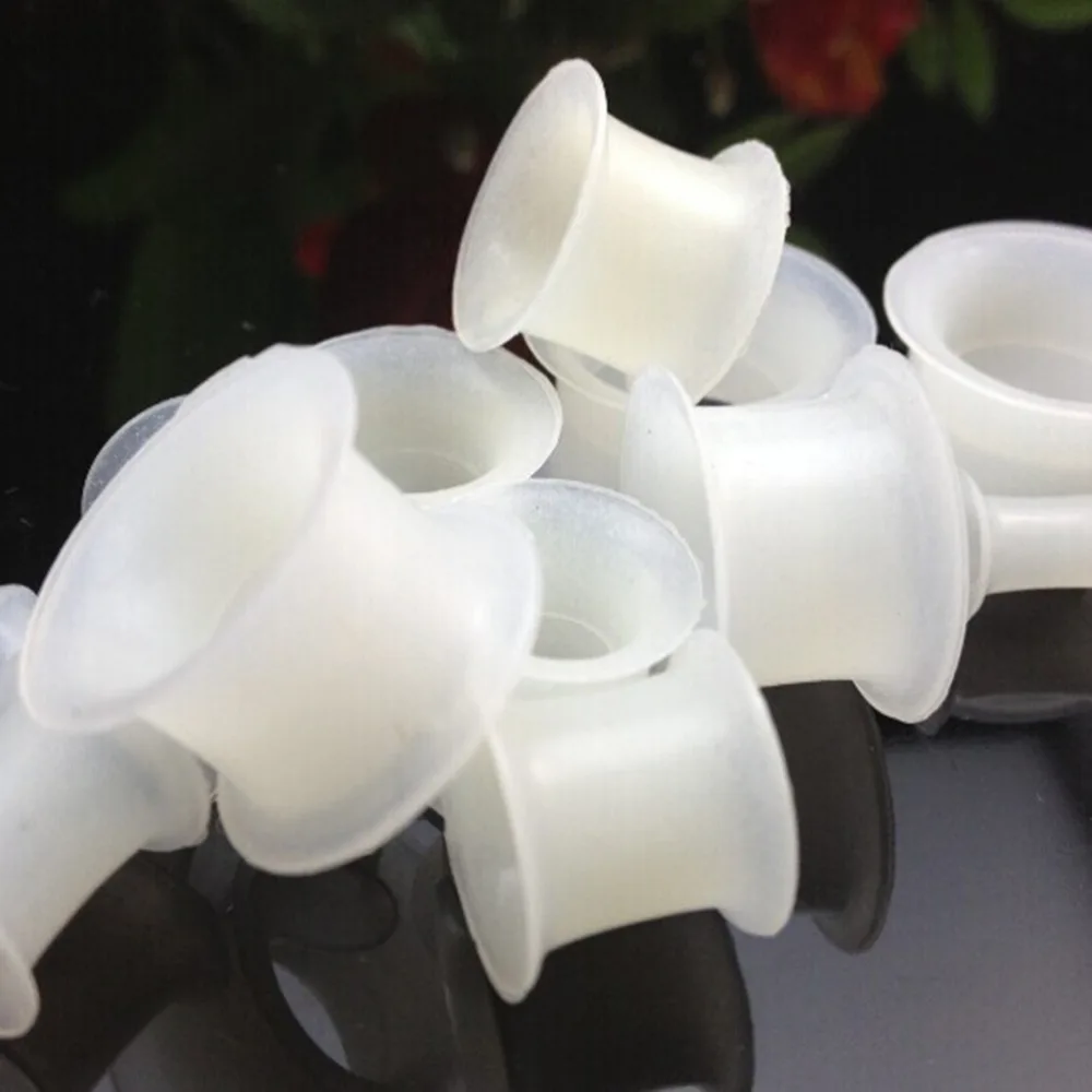 4 шт. Акриловые светящиеся в темноте затычки для ушей и тоннели жидкие прозрачные