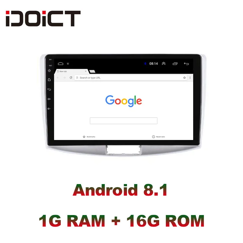 Автомобильный DVD плеер IDOICT на Android 8 1 с GPS навигацией мультимедийный проигрыватель