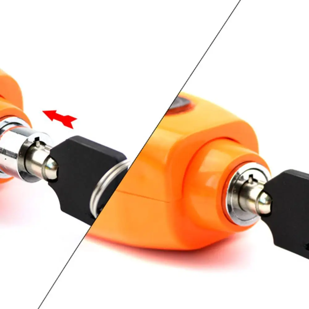 Замок безопасности на руль мотоцикла тормоз рукоятка дроссельной заслонки ручка