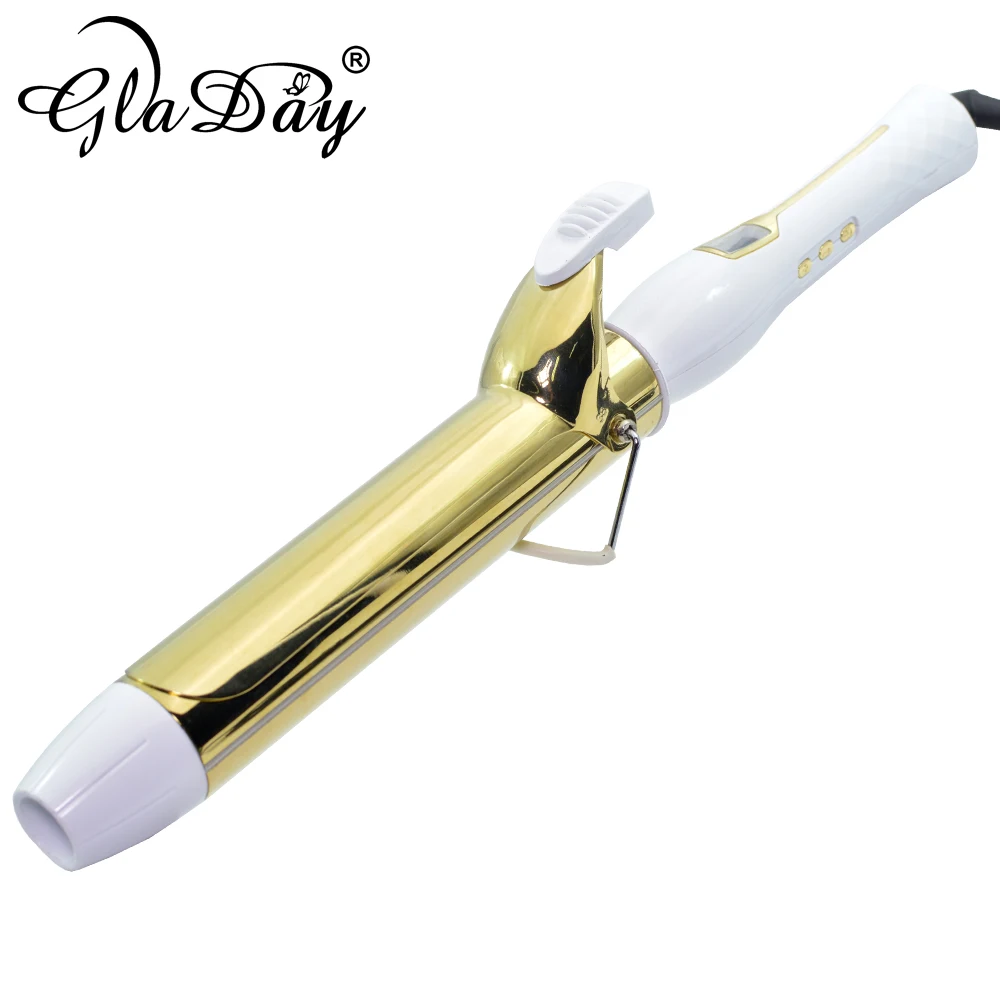 Щипцы для завивки волос с ЖК дисплеем 38 мм|Щипцы завивки| |