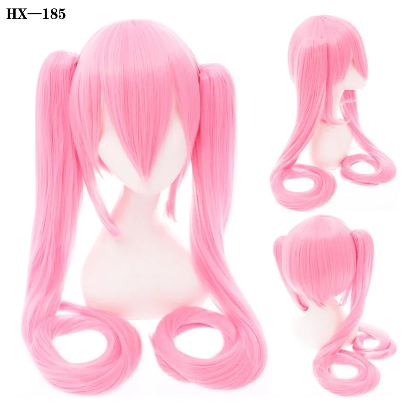 

Vocaloid Miku Косплей парик японский миди парик для начинающих будущий Мику косплей Женский Хэллоуин женский парик многоцветный