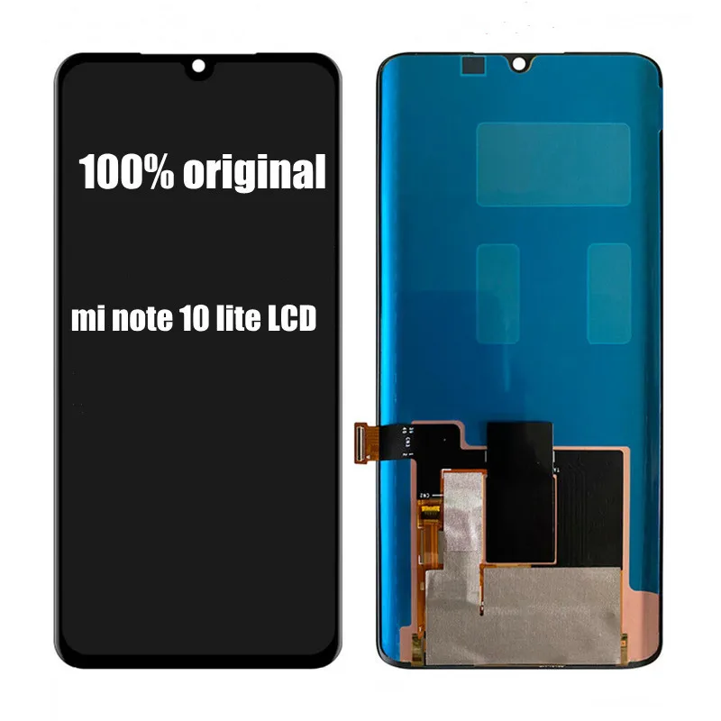 Pantalla LCD AMOLED Original para m&oacute;vil, digitalizador de pantalla t&aacute;ctil para xiaomi mi note 10, note 10 pro, mi note 10 lite, cc9 pro-1