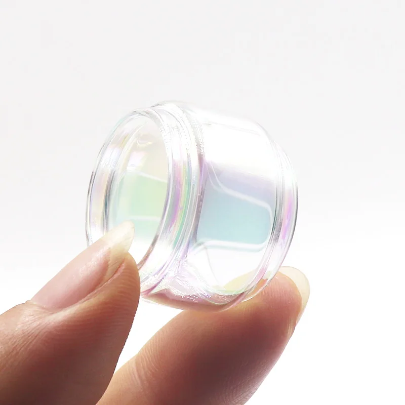 Замена Радужная лампочка стеклянная трубка из пирекса для smok TF танк 6 мл емкости