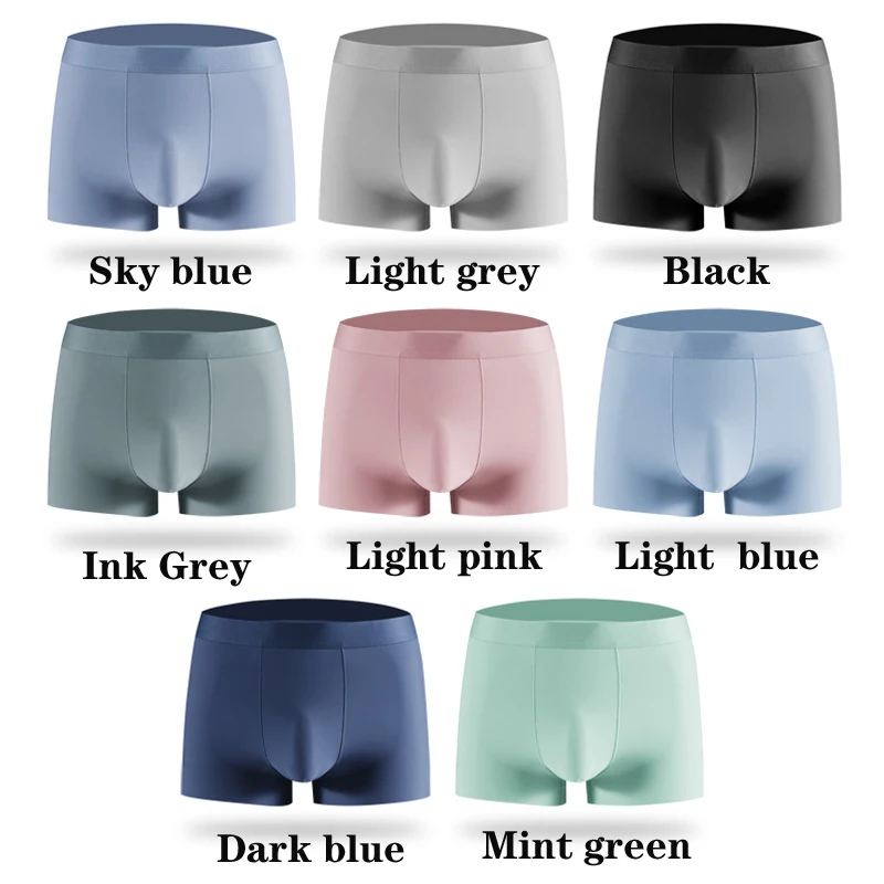 Для мужчин нижнее белье трусы боксеры с изображением воздухопроницаемые мужские