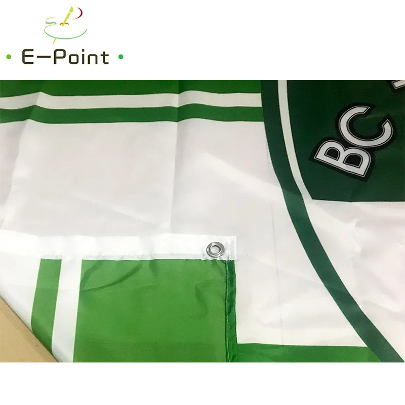 Литовский флаг BC Zalgiris 3 фута* 5 футов(90*150 см) размер рождественские украшения для домашнего флага баннер подарки