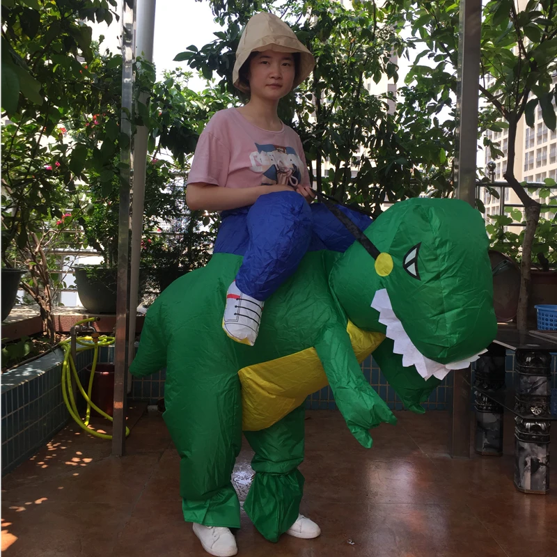 Надувные вечерние костюмы для косплея фэнтези динозавр единорог Вилли лошадь