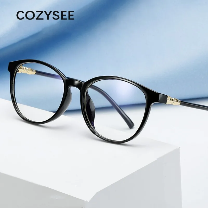 Овальные очки ботаника для мужчин женщин оправа очков прозрачные оптические