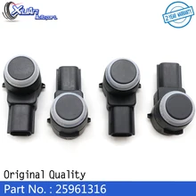XUAN 4pcs PDC Parking Sensor Bumper Reversing Radar 25961316 For Buick Lucerne Cadillac Escalade Chevrolet Silverado GMC Sierra