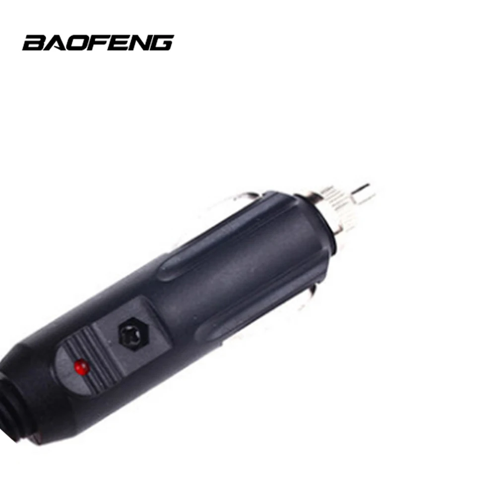 Автомобильный зарядный кабель для рации Baofeng, 12 В, кабель для зарядки в автомобиле, для радиоприемников Baofeng, с разъемом на 12 В, с зарядным уст... от AliExpress WW
