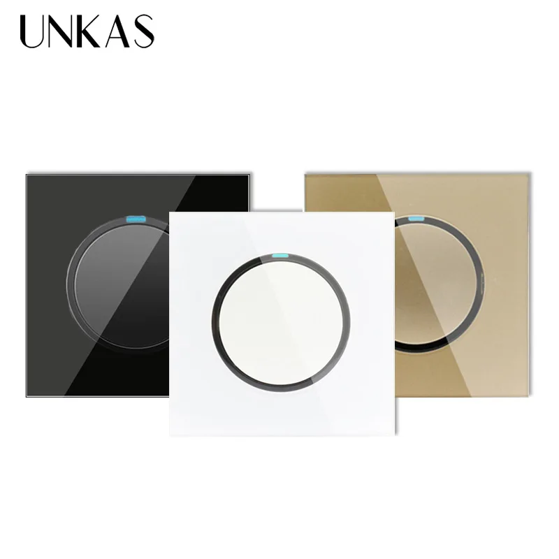UNKAS 2019 Новое поступление кристальная стеклянная панель 1 комплект способ