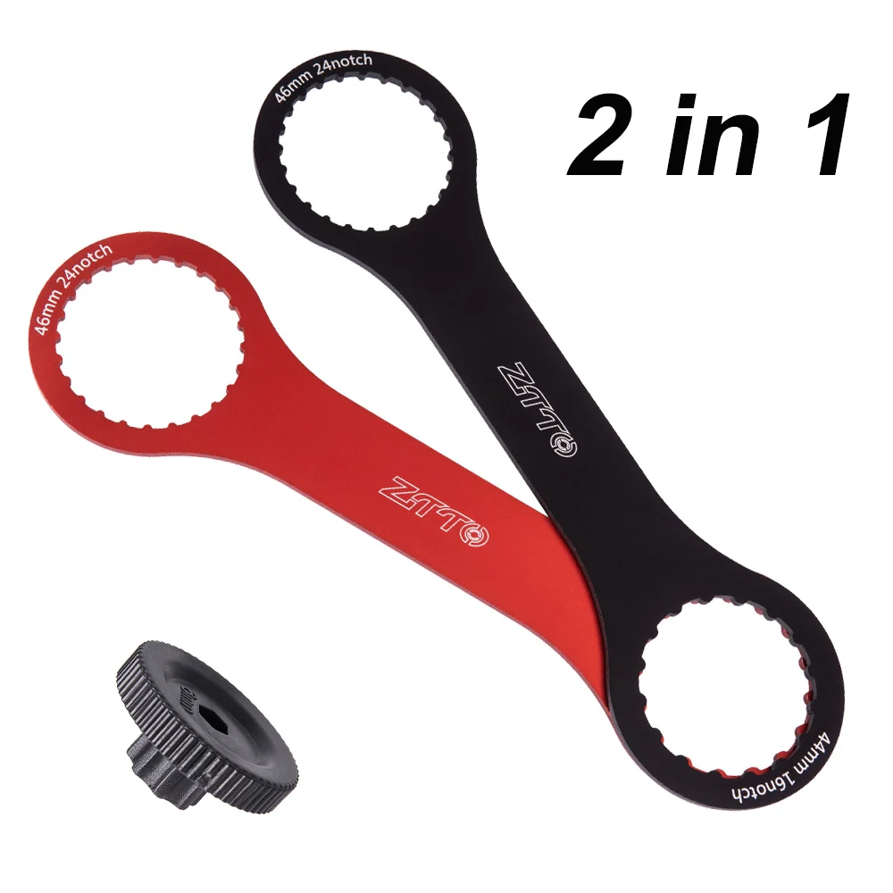 ZTTO Нижний Кронштейн гаечный ключ 1 шт. DUB для BB91 BB109 BB86 BB30sh PF30SH нижние кронштейны BB51 BB71 BB инструмент черный красный алюминиевый сплав