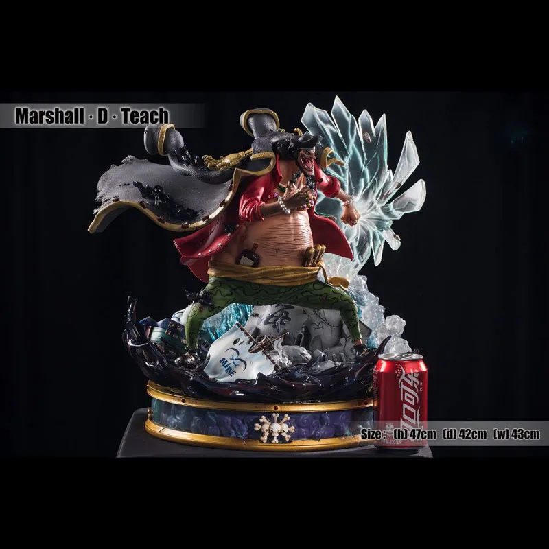 

One Piece Marshall.D.Teach Scene Statue Blackbeard Battle Stance Blackbeard Pirates Four emperor Seven Warlords Of The Sea Q255