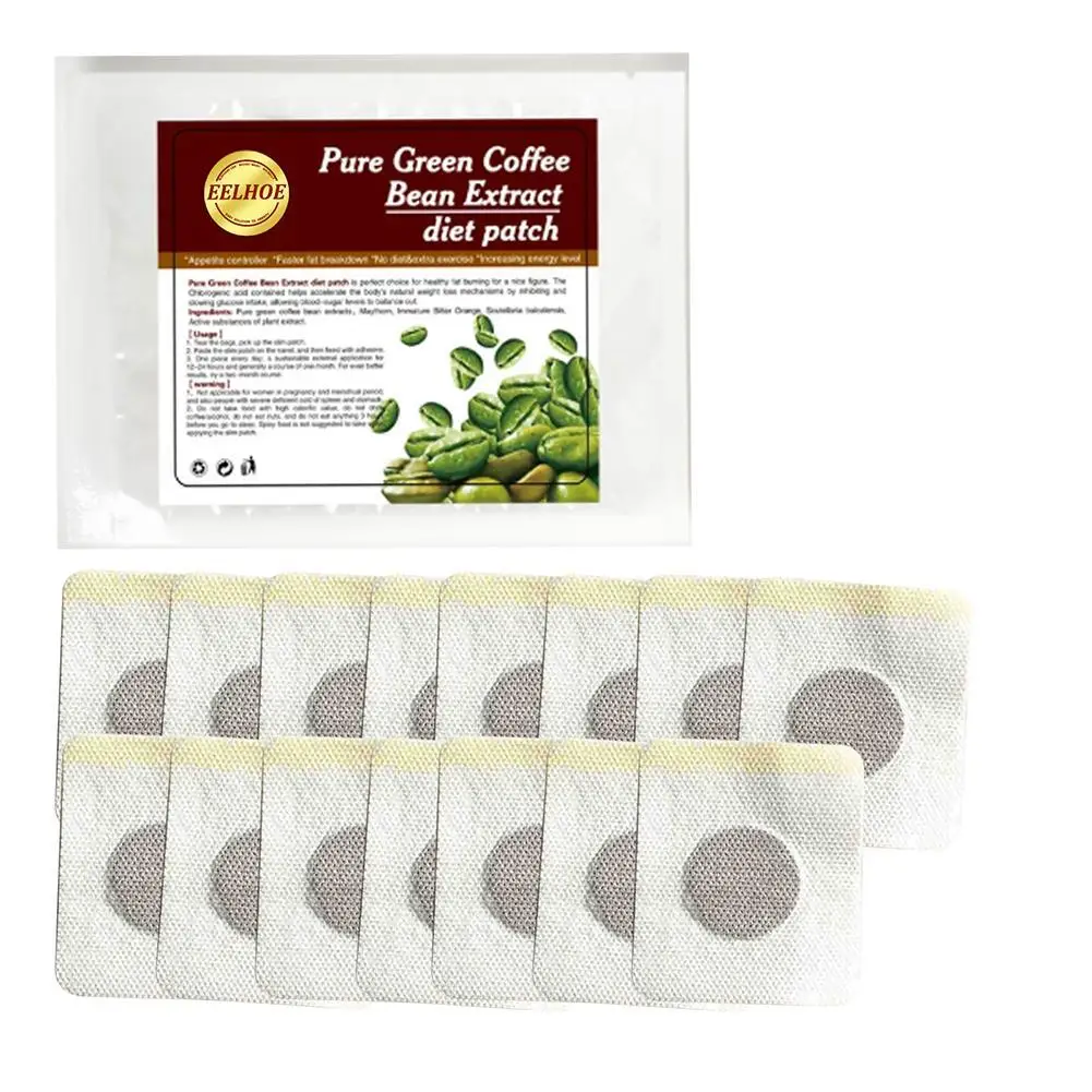 Наклейка для похудения пластырь потеря веса сжигание жира экстракт зеленых
