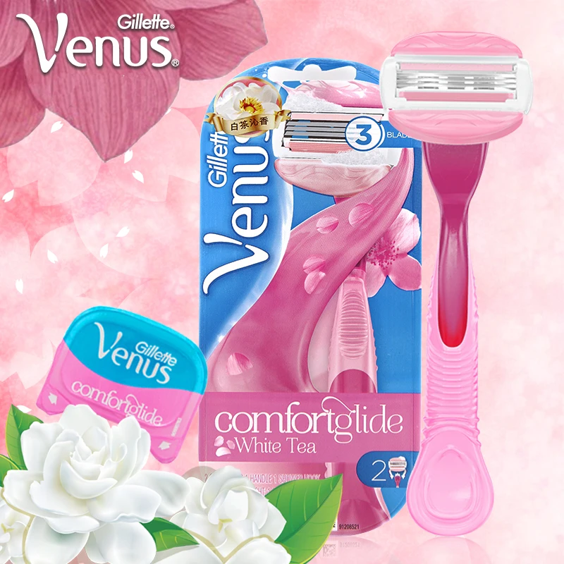 3 Layer Women Shaver Blades Safety Shaving Hair Removal Refills Razor For Girls Bikini Body Curve