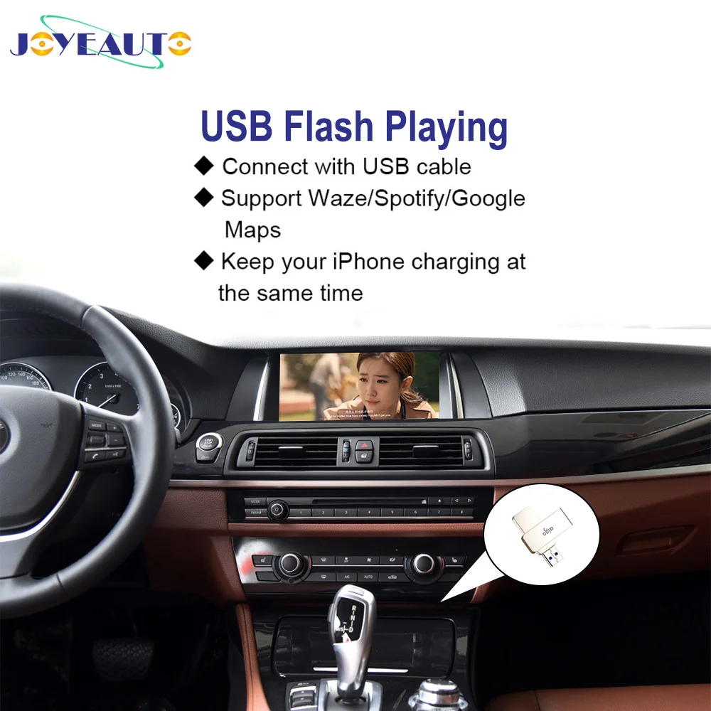 Joyeauto WIFI беспроводной Apple Carplay Airplay NBT 5 серия F07 F10 F11 F18 2013 2017 для BMW Car Play Android Auto Mirror IOS