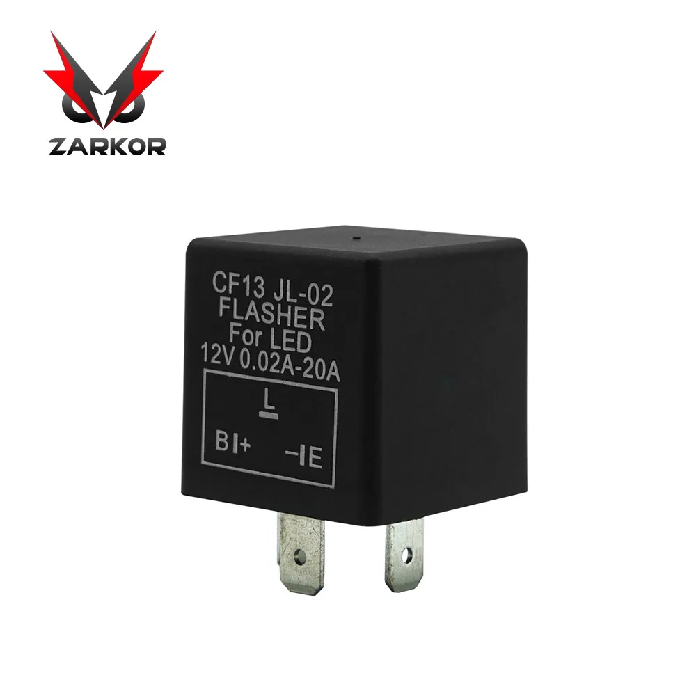Zarkor CF13 3 контактный поворотник мигалка реле 12 В Автомобиль Мотоцикл