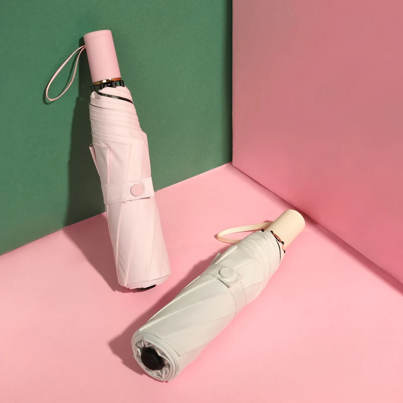 

Umbrella Ultra-light Folding Men Women Umbrella Automatic Sunny and Rainy Umbrella Sombrillas Uv Con Proteccion Solar 5YS56