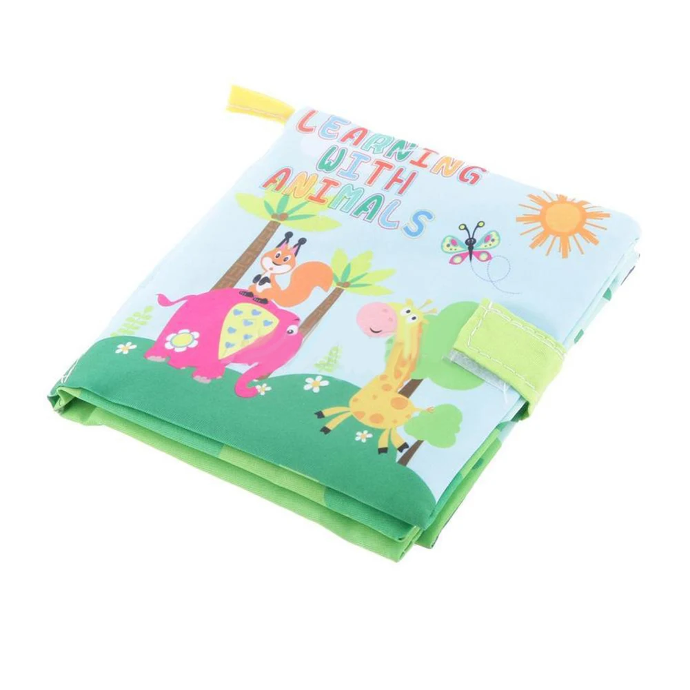 Одежда для детей и малышей разведки тканевая книга познавательная рисунок