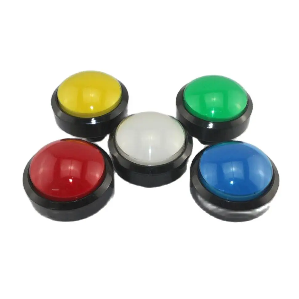 63 мм выпуклые стильные игровые кнопки светильник кой Контурные круглые