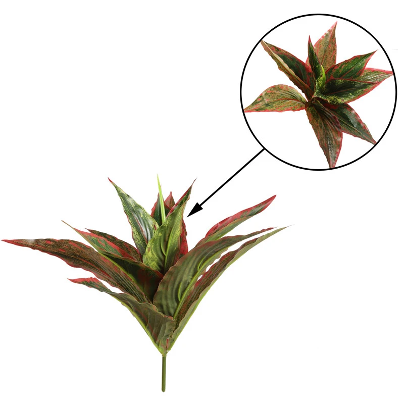 Искусственные листья манго декоративные искусственные трава цветок для дома