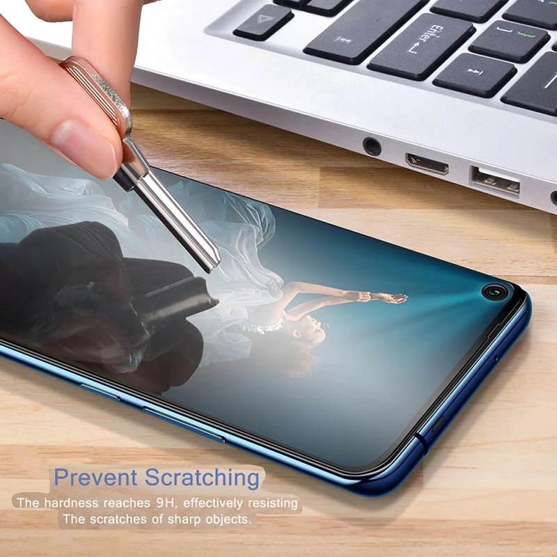 Закаленное стекло Hacrin для Huawei Honor 20 3D полноэкранная Защитная пленка с