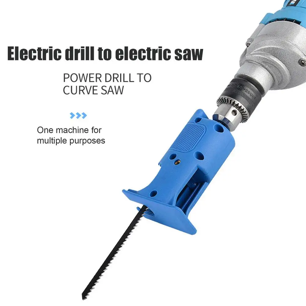 

Electric Drill Modified Electric Reciprocating Saw Household Saber Saw Electric Drill Turn Jig Saw Portable Woodworking Cutting