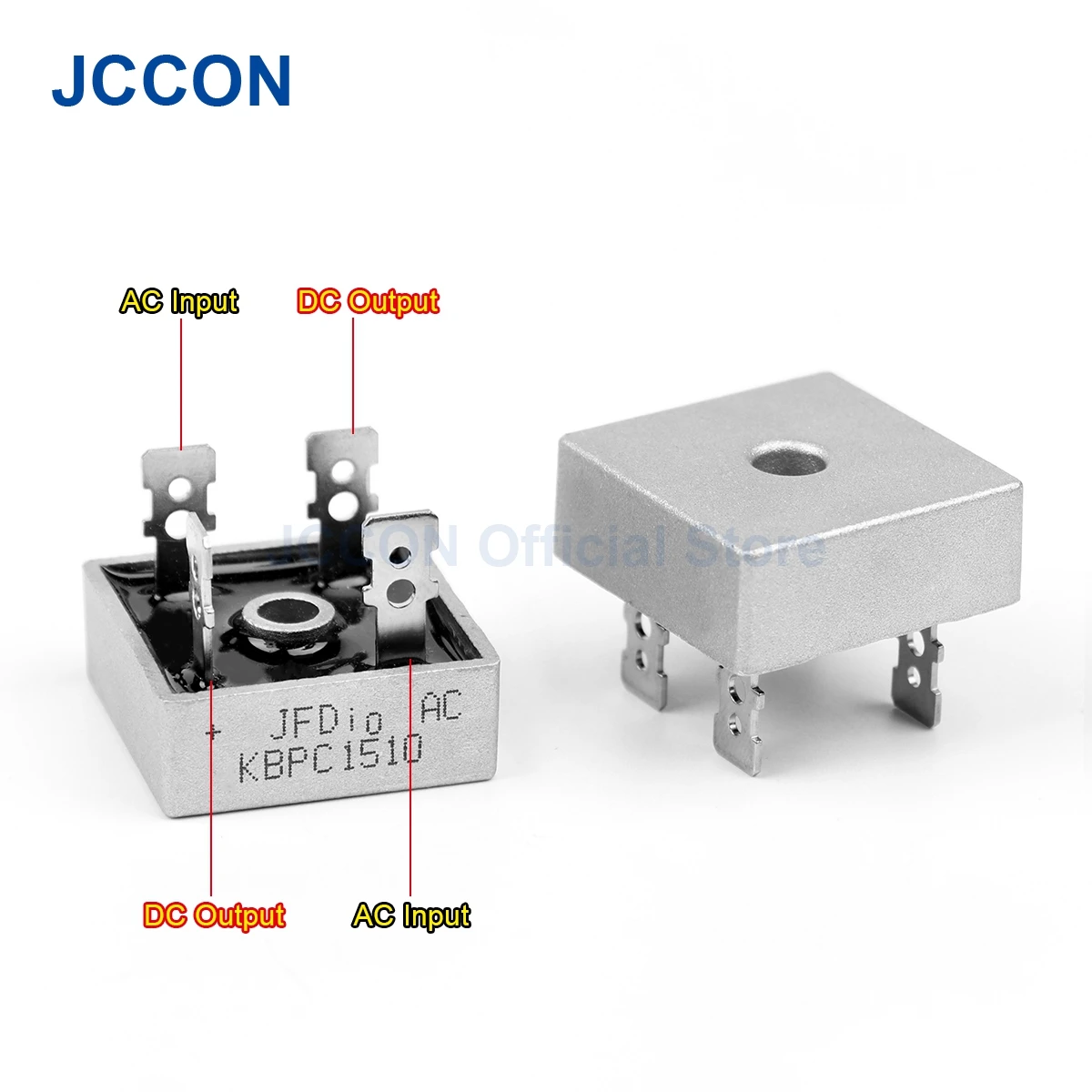 Диодный мост KBPC2510 (25A/1000V) выпрямительный диод kpcr 2510 для