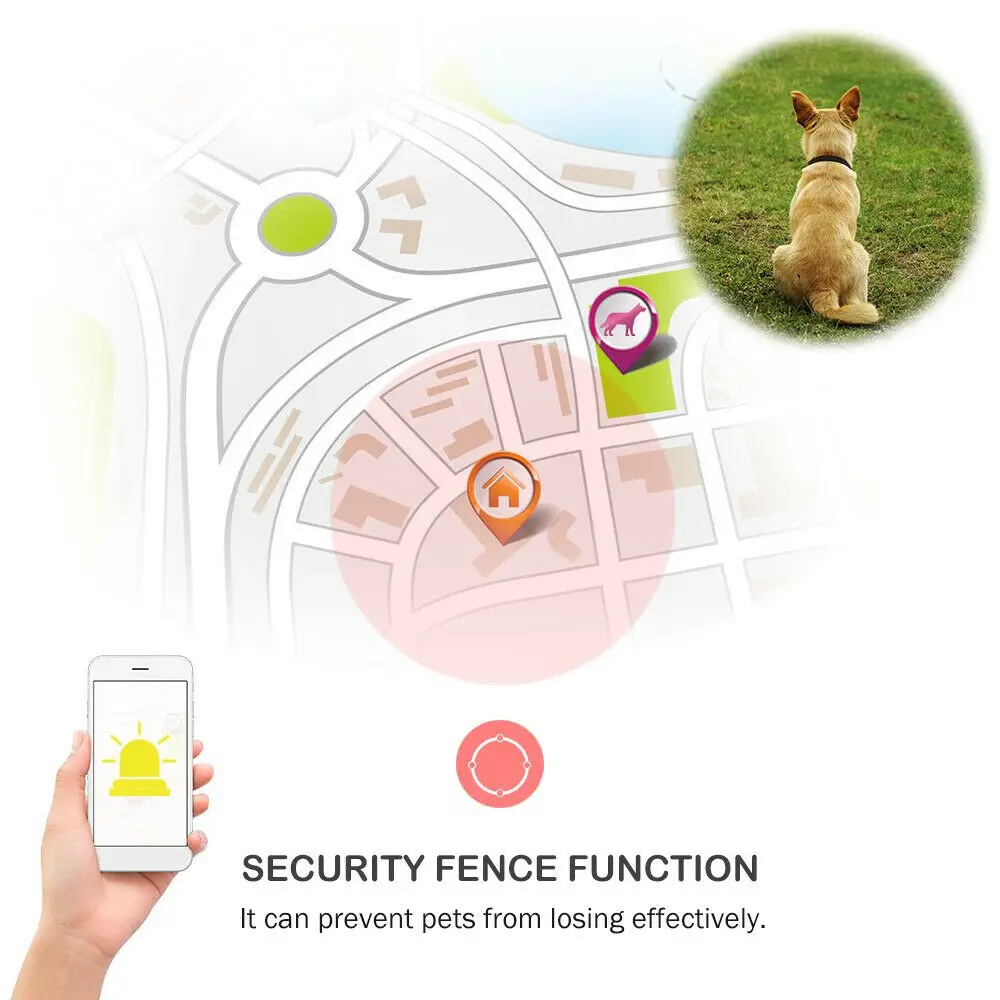 Собачий ошейник с gps Трекер Смарт-Отслеживание Местоположения анти-потерянный водонепроницаемый gps сигнализации локатор ошейник для собак оборудование для домашних животных собака для детей