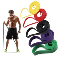 yoga elastic bands loop expander for exercise sports equipment fitness rubber bands resistance band unisex 208cm