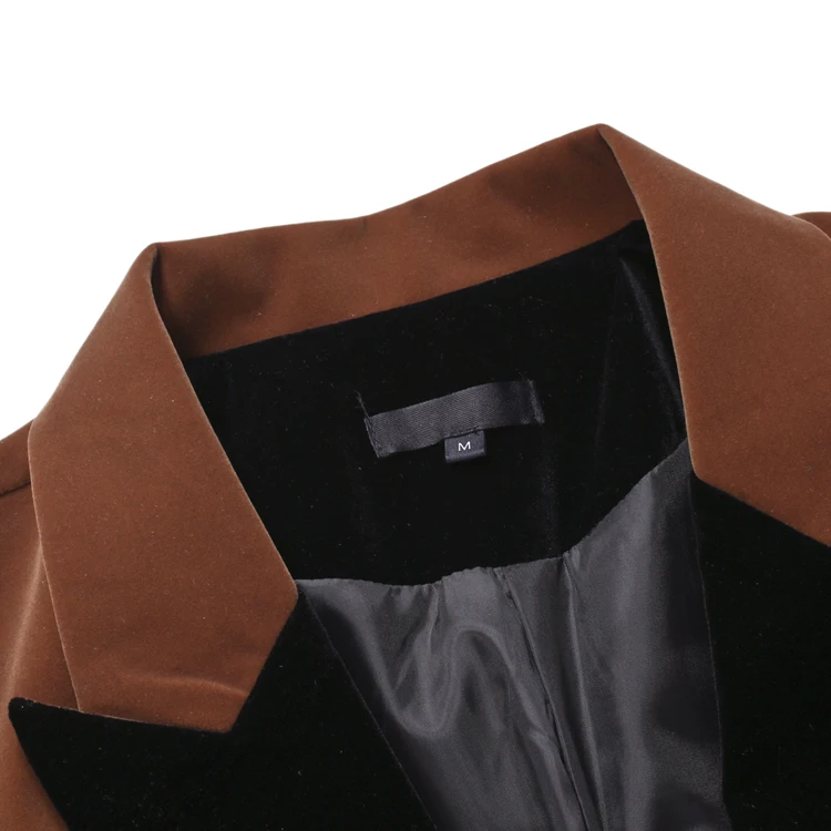 Мужская одежда повседневный мужской костюм, блейзер Masculino Slim Fit на одной пуговице формальный сценический Свадебный костюм блейзеры костюмы куртка плюс размер