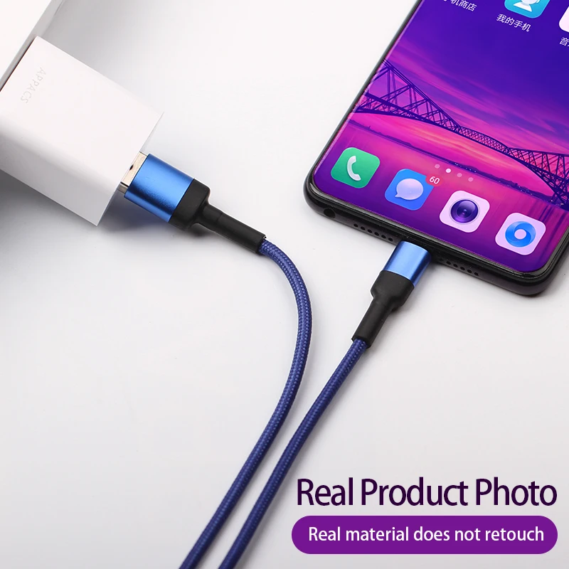 Кабель USB Type C для xiaomi redmi k20 pro мобильный телефон кабель быстрой зарядки Micro Line