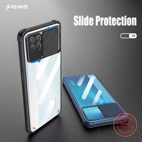 rzants for oppo a93 a94 case soft lens protection air bag conor clear cover casing