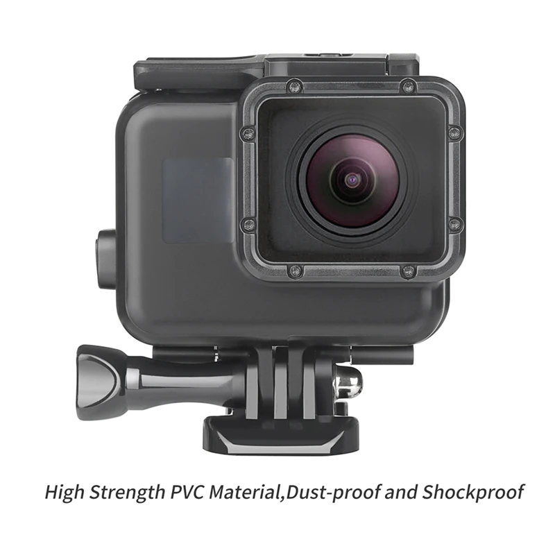 Водонепроницаемый чехол Shoot 45M для Go Pro Hero 7 6 5 черная экшн камера Подводный