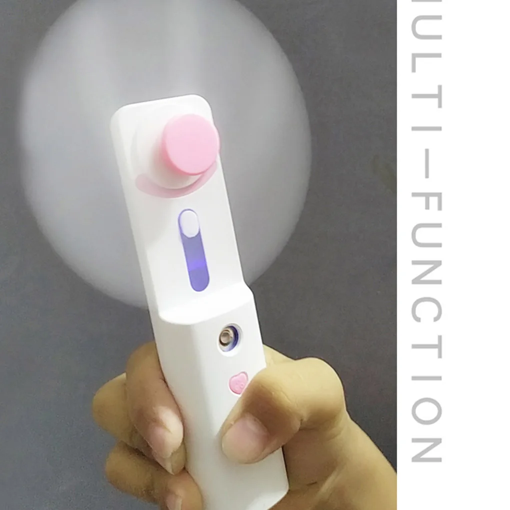 

Portable Mini Fan Handheld USB Chargeable Desktop Fans 3 Mode Adjustable Summer Cooler For Outdoor Travel Office