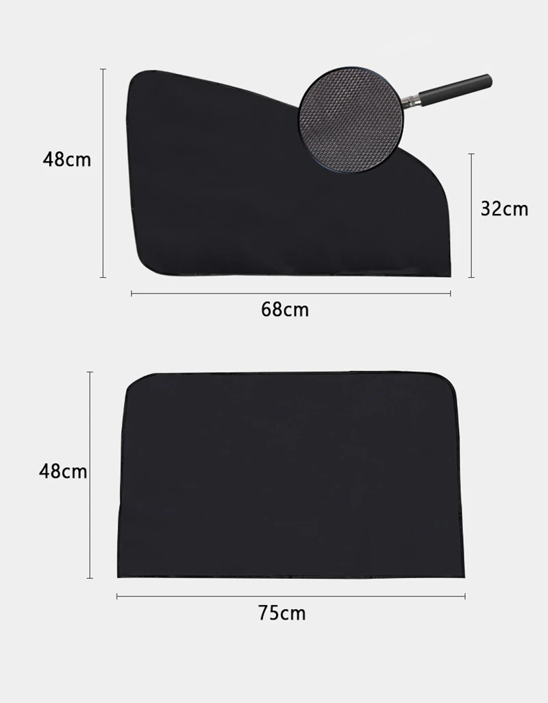Магнитный автомобильный солнцезащитный козырек автомобильная занавеска с