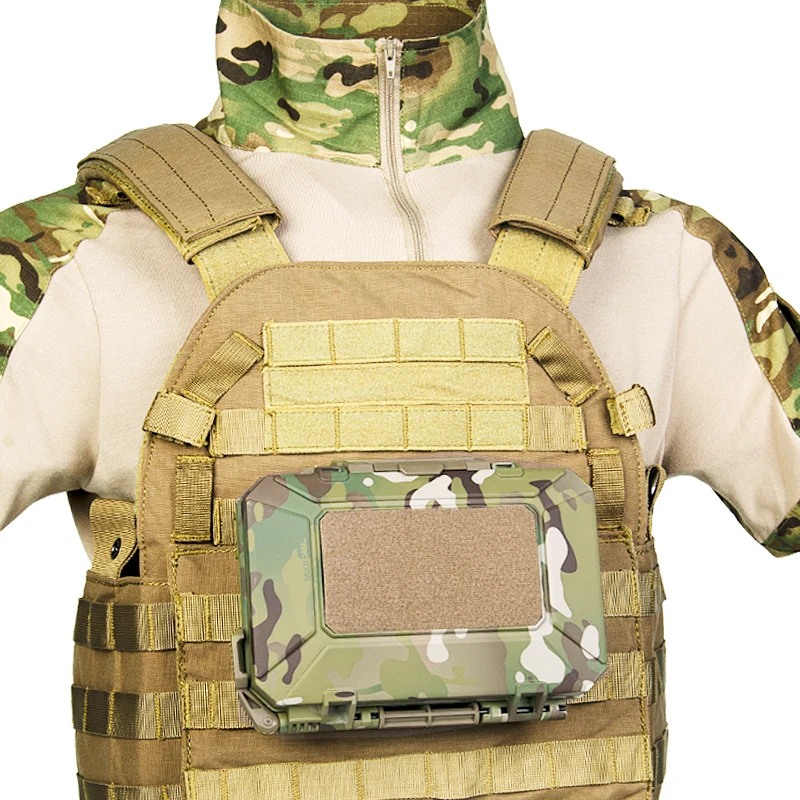 

Tactical Critical Gear Case Quick Molle System Tunable Hinge Lockable Pistol Gun Storage Paintball Hunting Shooting Accessories