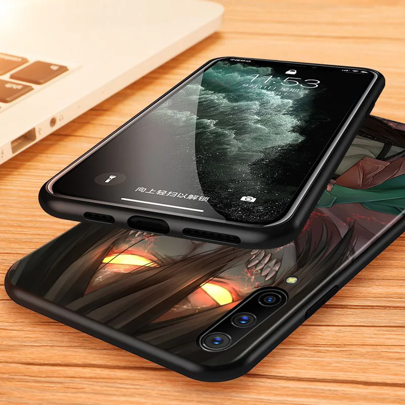 

Anime Attack On Titan for Samsung Galaxy A42 A51 A90 5G UW A80 A70 A60 A50 A40 A20E A2 Core A10S M30 Phone Case