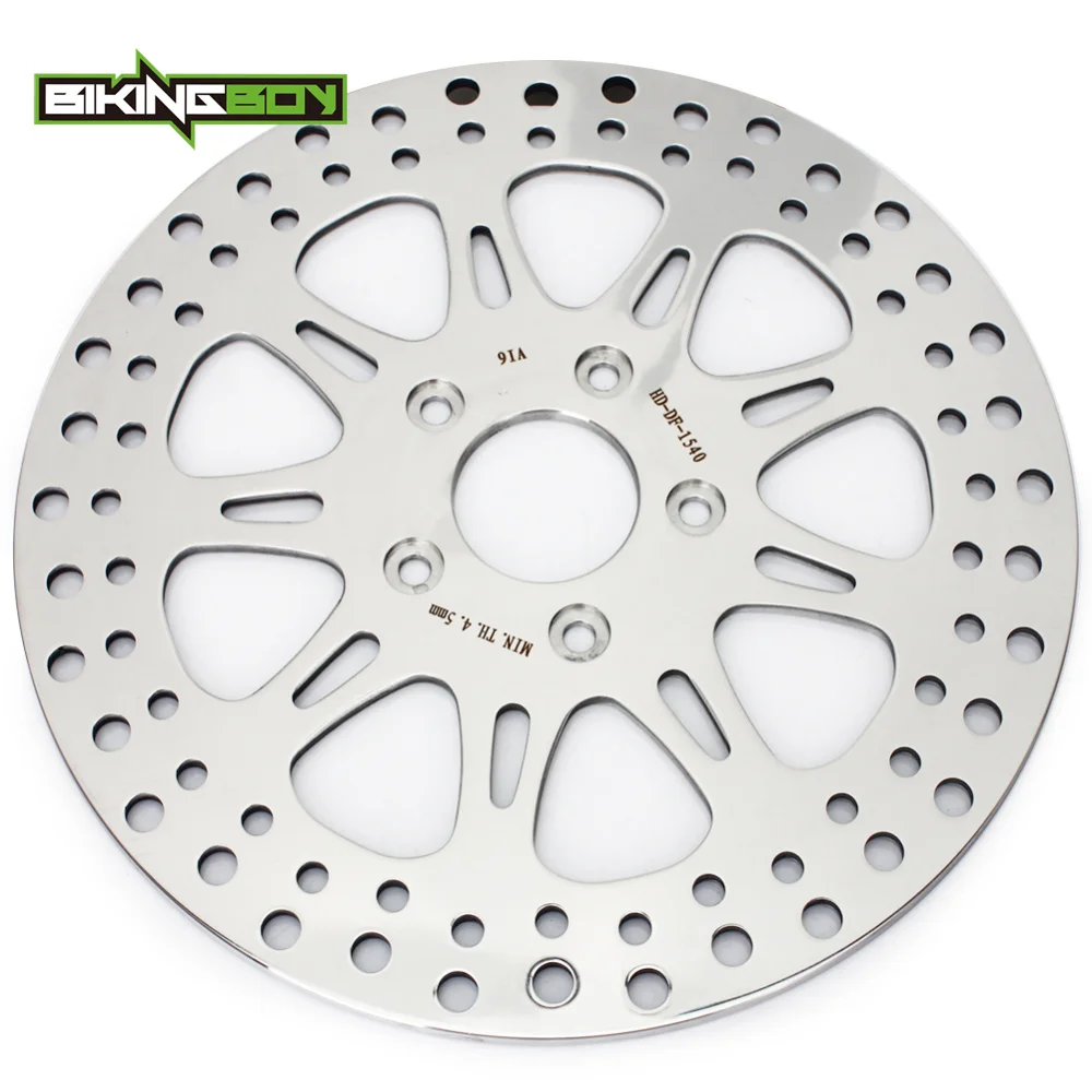 Фото Тормозной диск BIKINGBOY для переднего колеса FXDL Low Rider FXLR FXLR-CON FXRS-SP FXDWG Wide Glide FXST FXSTC Custom 91 92 93 94 95 96 №3
