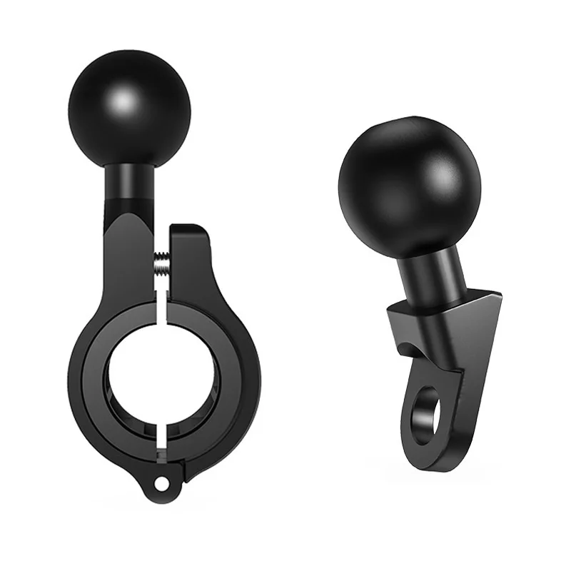

Motorcycle aluminum adapter fixing bracket, 25mm handlebar mirror seat, ball joint, mobile phone and GPS mounting bracket