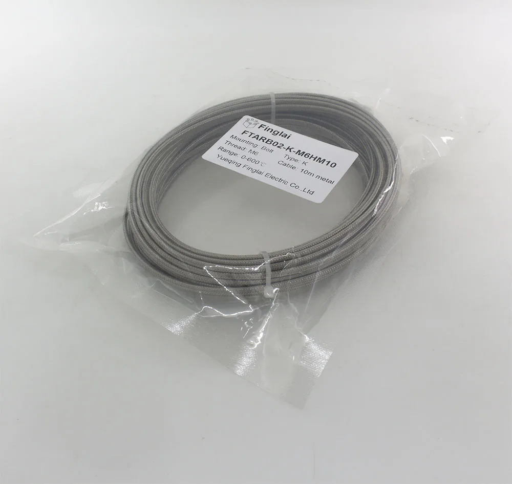 FTARB02 K Тип M6 Болтовая головка пружинная защита 10 м высокотемпературный