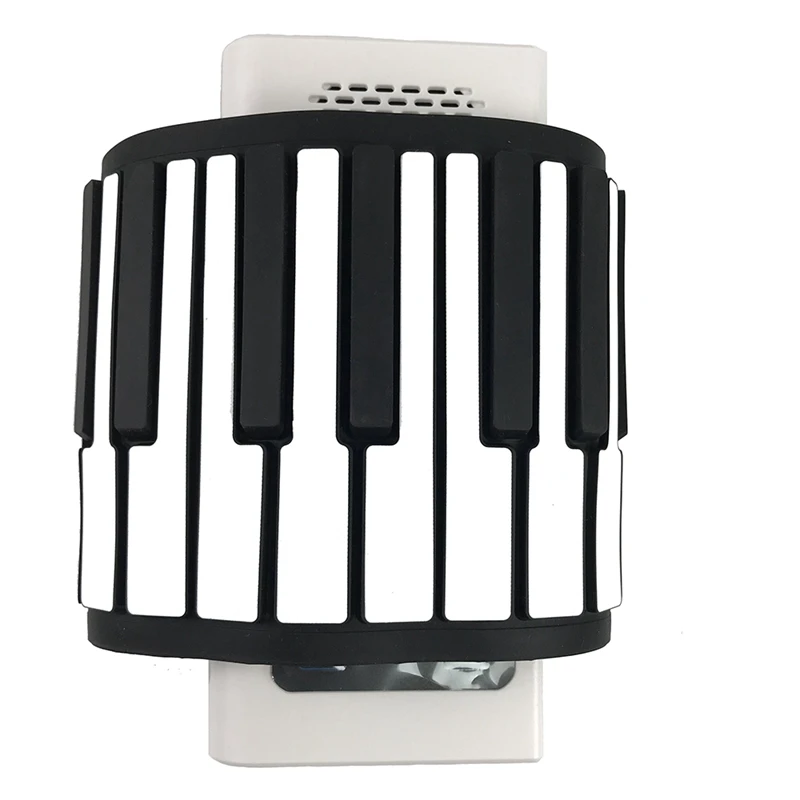 Ручной рулон электронная пианино 88 клавиш утолщенная клавиатура для начинающих