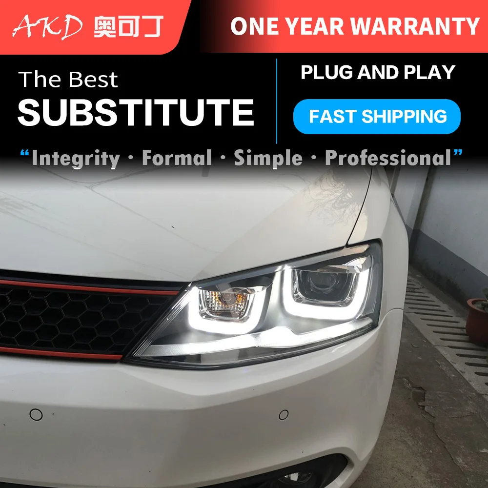 AKD тюнинг автомобильных фар для VW Jetta MK6 | Автомобили и мотоциклы